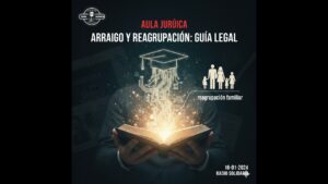 Portada del episodio Arraigo por formación y reagrupación familiar explicados – Aula Jurídica (16-01-2024)