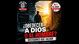 Portada del episodio ¿OBEDECER A DIOS O AL HOMBRE? DECISIONES QUE SALVAN – DIOS Y EL CANCER, Respuesta de Fe