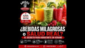 Portada del episodio ¿BEBIDAS MILAGROSAS o SALUD REAL? El Secreto para Hidratarte en Verano
