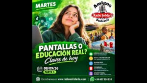 Portada del episodio ¿Pantallas o educación real? Claves de hoy | Amigos 08/09/26 P5