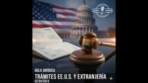 Portada del episodio Trámites para EE. UU. y dudas de extranjería – Aula Jurídica (23-02-2026)