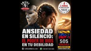 Portada del episodio ANSIEDAD EN SILENCIO: El Poder De Dios En Tu Debilidad – 5 horas de #RadioCristiana