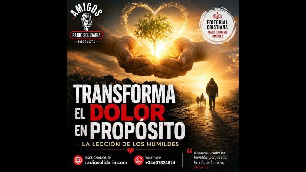 Imagen del programa Transforma el dolor en propósito: La lección de los humildes #reflexioncristiana en Radio Solidaria
