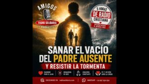Portada del episodio ¿CÓMO SANAR EL VACÍO DEL PADRE AUSENTE Y RESISTIR LA TORMENTA? #radiocristiana