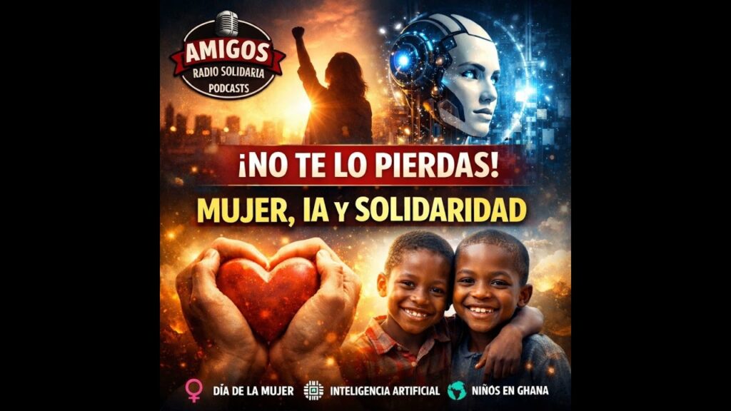 Imagen del programa Día de la Mujer, I.A. en salud y economía, amor y apadrinamiento de niños – Amigos en Radio S...