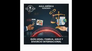 Portada del episodio Traer familiares, asilo y divorcio internacional: guía práctica – Aula Jurídica (12-02-2025)