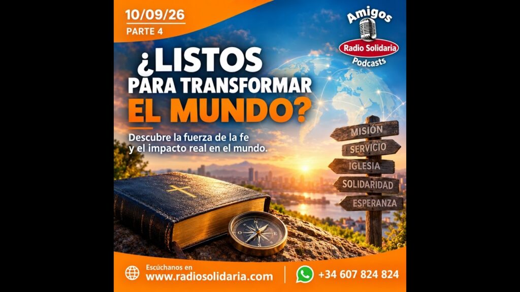 Imagen del programa ¿Listo para transformar vidas hoy? | Amigos 10/09/26 P4 en Radio Solidaria