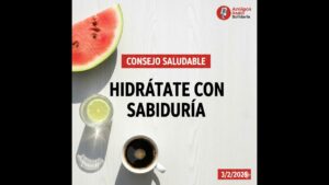 Portada del episodio ¿Cuánta agua necesitas? El poder del café – Consejos Saludables (03-02-2025)