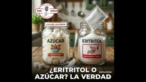 Portada del episodio ¿Eritritol o azúcar? La verdad sobre los endulzantes – Consejos Saludables (20-04-2026)