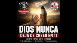 Portada del episodio ¿POR QUÉ DIOS NUNCA DEJA DE CREER EN TI? Descubre el Poder de Empezar de Nuevo – Amigos