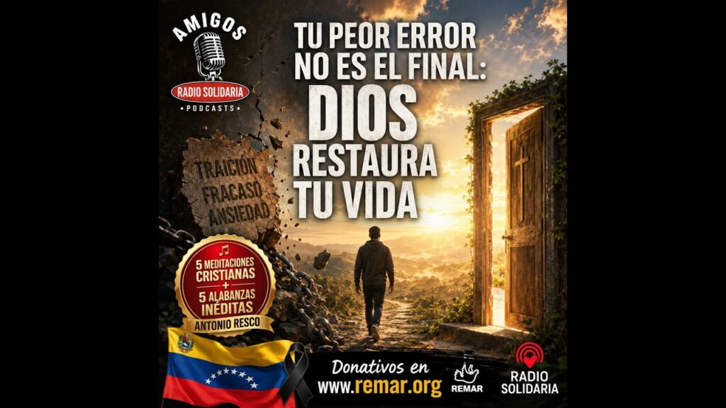 Imagen del programa Tu Peor Error No Es El Final: Dios Restaura Tu Vida – 5 #MeditacionesCristianas + 5 #alabanzas e...