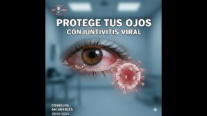 Portada del episodio Protege tus ojos de la conjuntivitis viral – Consejos Saludables (29-01-2024)