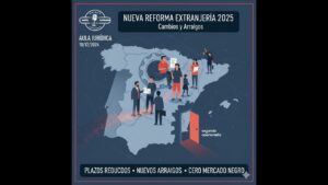 Portada del episodio Nueva Reforma de Extranjería 2025: Cambios y Arraigos – Aula Jurídica (10-12-2024)