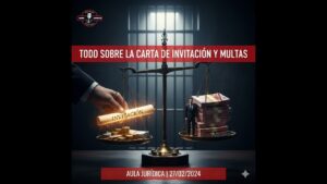 Portada del episodio Todo sobre la Carta de Invitación y multas – Aula Jurídica (27-02-2024)