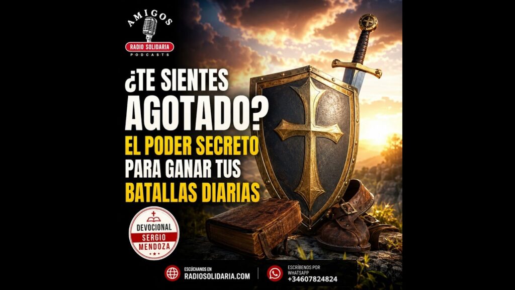 Imagen del programa ¿TE SIENTES AGOTADO? EL PODER SECRETO PARA GANAR TUS BATALLAS DIARIAS #devocional en Radio Solidaria