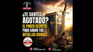 Portada del episodio ¿TE SIENTES AGOTADO? EL PODER SECRETO PARA GANAR TUS BATALLAS DIARIAS #devocional