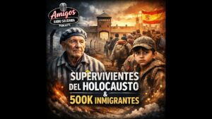 Portada del episodio Supervivientes del Holocausto y 500K inmigrantes: verdad sin filtros – Amigos (14-04-2026)