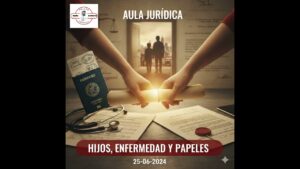 Portada del episodio Traer hijos mayores y residencia por enfermedad – Aula Jurídica (25-06-2024)