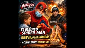 Portada del episodio El pediatra Spider-Man, Ucrania bajo cero y el cumpleaños de Jessica (24-03-2026)