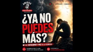 Portada del episodio ¿Sientes que ya no puedes más? Cómo hallar descanso y paz en la tormenta ️