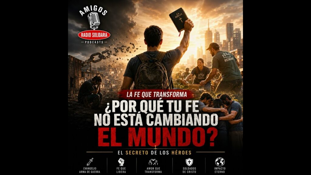 Imagen del programa ¿Por qué tu fe no está cambiando el mundo? El secreto de los héroes en Radio Solidaria
