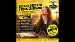 Portada del episodio Fe en el Desierto y Rock Cristiano | Amigos 09/09/26 P4
