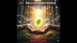 Portada del episodio Vence el estrés viviendo el presente hoy – Consejos Saludables (24-06-2025)