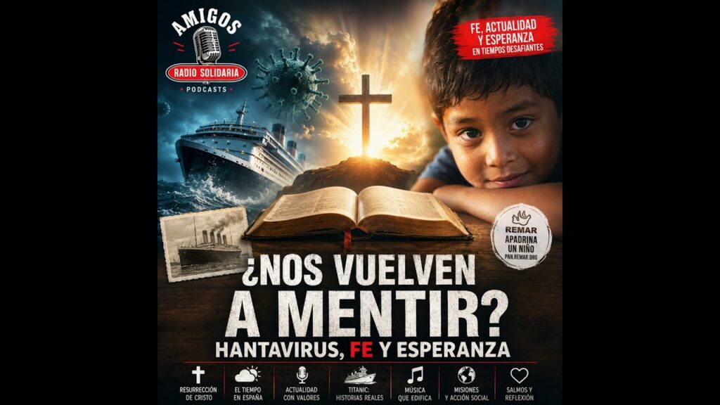 Imagen del programa ¿Nos vuelven a mentir? Hantavirus, fe y esperanza — Amigos (06-05-2026) en Radio Solidaria