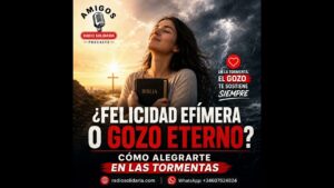 Portada del episodio ¿Felicidad Efímera o Gozo Eterno? Cómo Alegrarte en las Tormentas #devocionalcristiano