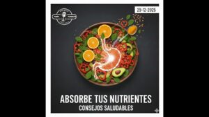 Portada del episodio Absorbe Mejor tus Nutrientes Alimentos que Suman – Consejos Saludables (29-12-2025)