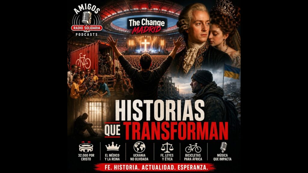 Imagen del programa 32.000 al Metropolitano por Cristo y el médico que sedujo a la Reina | Amigos (29-04-2026) en Radio S...