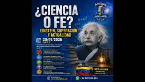Portada del episodio ¿Ciencia o Fe? Einstein, Superación y Actualidad | Amigos 20/07/26 P5