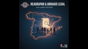 Portada del episodio Cómo reagrupar familiares y el arraigo por formación – Aula Jurídica (12-11-2024)