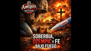 Portada del episodio Soberbia, Ozempic y fe bajo las bombas: ¿Quién sostiene tu mundo? (Lunes 23-03-2026)