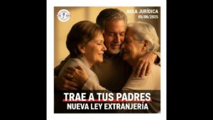 Portada del episodio Cómo traer a tus padres con la nueva Ley – Aula Jurídica (05-06-2025)