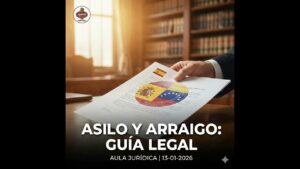 Portada del episodio Claves del Arraigo Social y Asilo para Venezolanos – Aula Jurídica (13-01-2026)
