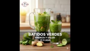Portada del episodio Aumenta tu Energía con Batidos Verdes Receta Fácil – Consejos Saludables (17-11-2025)