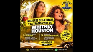 Portada del episodio Mujeres de la Biblia y la trágica vida de Whitney Houston | Amigos 09/09/26 P2