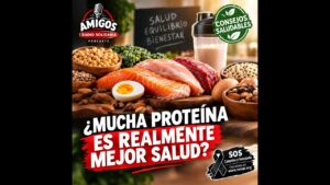 Portada del episodio ¿Mucha proteína es realmente mejor salud?
