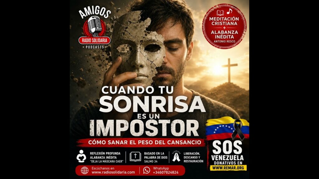 Imagen del programa Cuando tu sonrisa es un impostor: Cómo sanar el peso del cansancio #meditacionescristianas en Radio S...