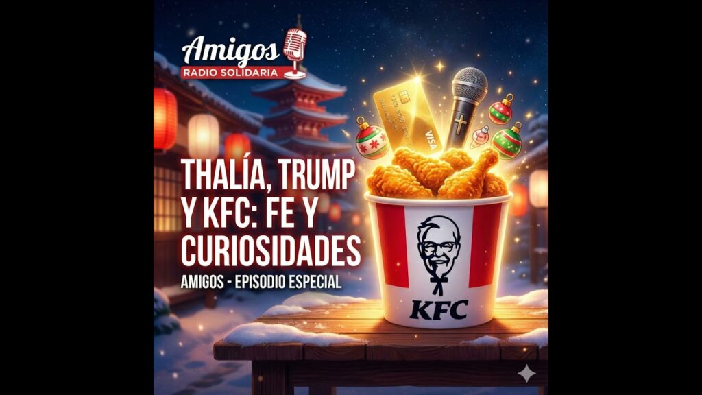 Imagen del programa ¡Thalía y su encuentro con la Fe! + La «Visa Dorada» de Trump y ¿Navidad en Japón con KFC? ̵...