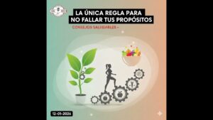 Portada del episodio La Única Regla para NO fallar tus Propósitos – Consejos Saludables (12-01-2026)