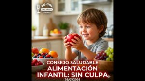 Portada del episodio ¿Cuándo llevar a un niño al nutricionista? – Consejos Saludables (26-01-2026)
