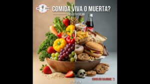 Portada del episodio ¿Comida viva o muerta? Elige tu salud – Consejos Saludables (21-01-2026)
