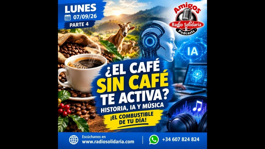 Imagen del programa ¿Se te activa el cerebro sin café o necesitas una ayuda superior? | Amigos 07/09/26 P4 en Radio Soli...
