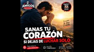 Portada del episodio Sanas tu corazón si dejas de luchar solo