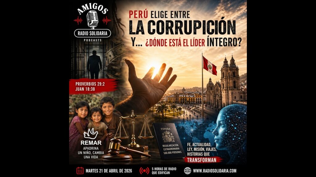 Imagen del programa Perú elige entre la corrupción y… ¿dónde está el líder íntegro? – Amigos (21-04-202...