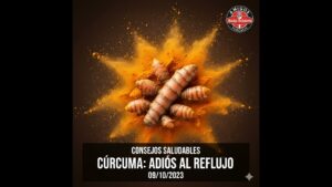 Portada del episodio Cúrcuma: el sustituto natural del omeprazol para el reflujo – Consejos Saludables (09-10-2023)