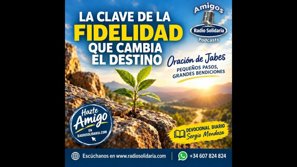 Imagen del programa La clave de la fidelidad: Tu oración que cambia el destino en Radio Solidaria
