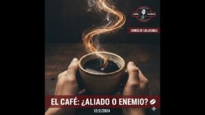 Portada del episodio ¿El café engorda? Descubre sus calorías y beneficios – Consejos Saludables (12-02-2024)